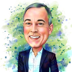 Illustrated portrait of Jim Owens, President and Co-Founder at Connect Life Sciences
